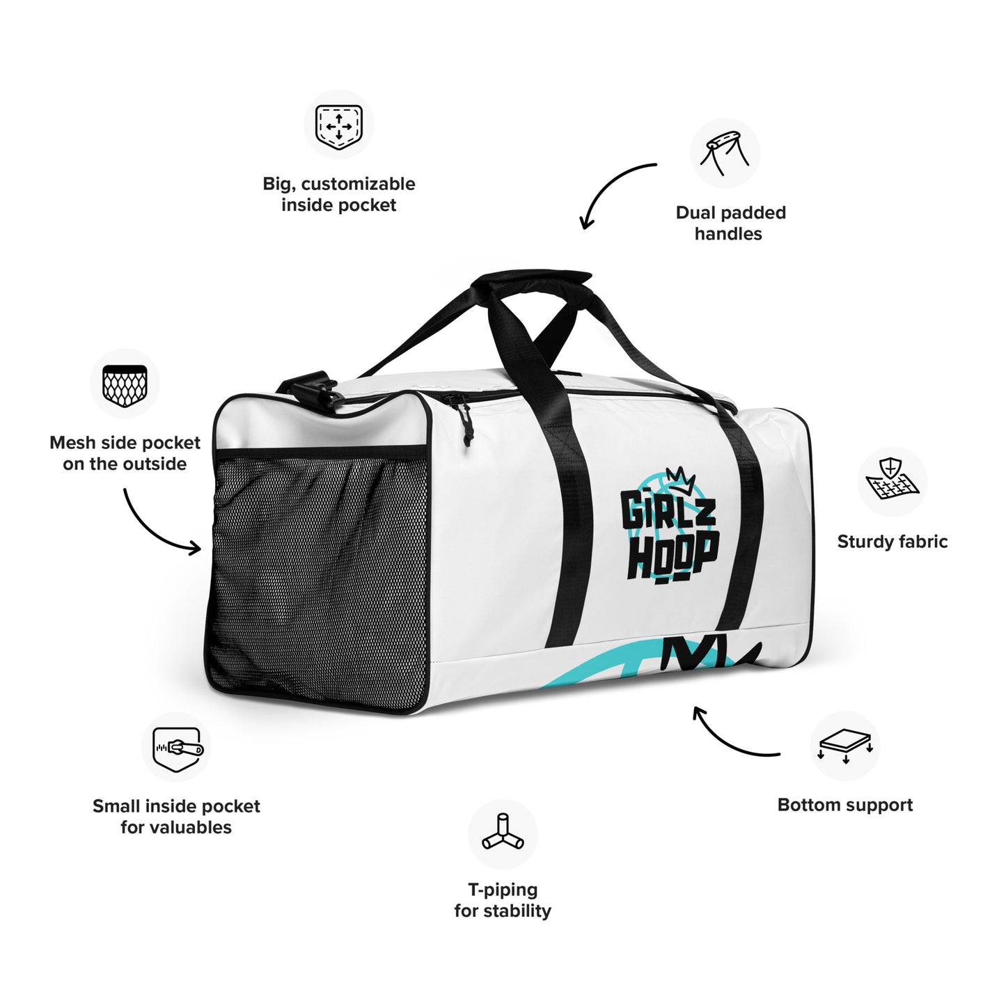 Girlz Hoop Duffle bag